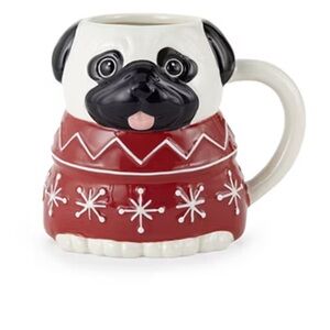 PUG CHRISTMAS MUG!